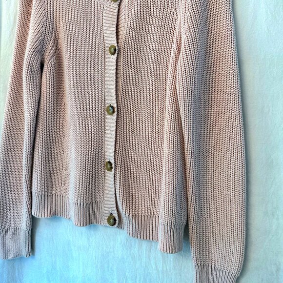 Pale Pink Talbots Cardigan Sweater - Picture 2 of 7